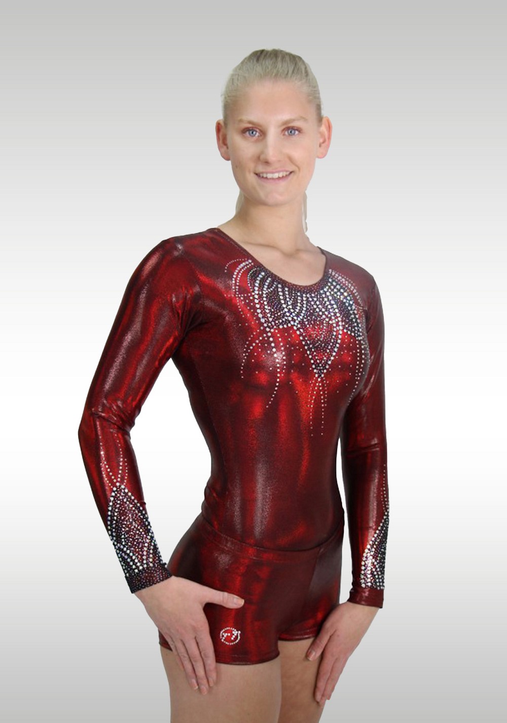 Leotard O826 Bordeaux / voile